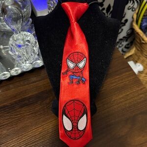 Spider-Man Kids Red Necktie